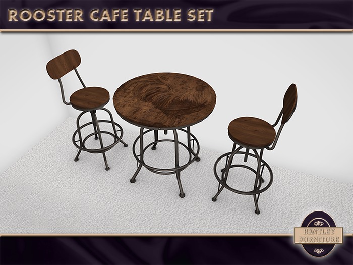 Rooster Cafe Table Set - PG Version - BOXED