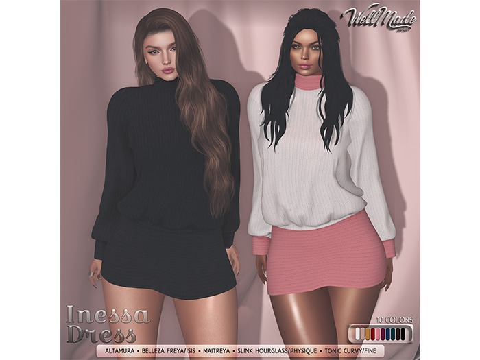 [WellMade] Inessa Dress