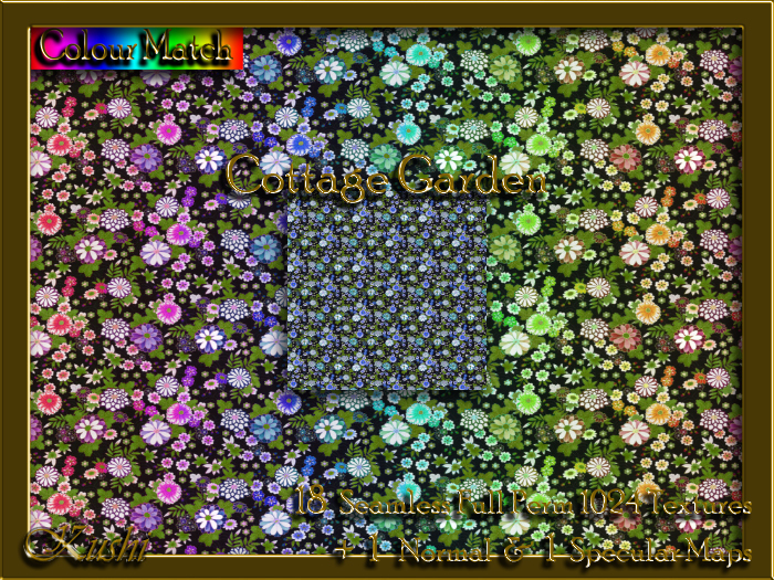 !Kushi! CottageGarden Textures -WearToUnpack