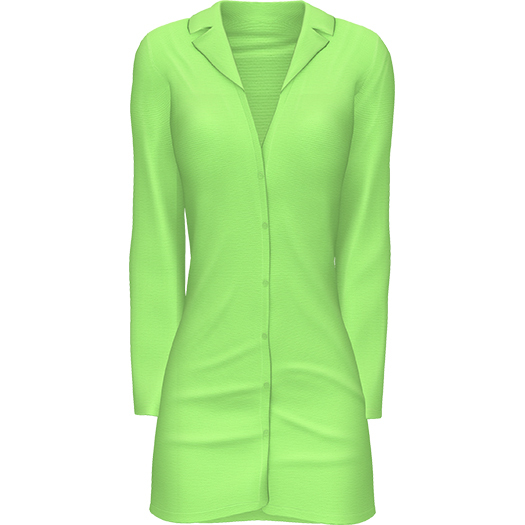 !PCP :: Mabel Shirt [Lime Green]