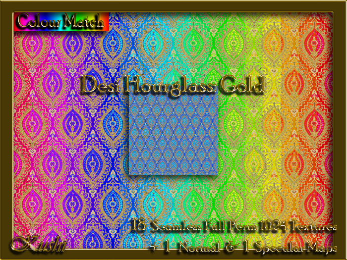 !Kushi! DesiHourglassGOLD Textures -WearToUnpack