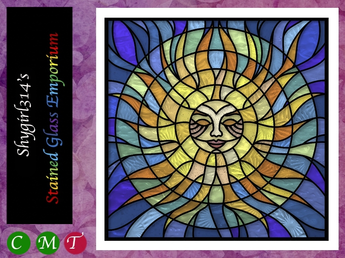 SGE089 Stained Glass Panel Box