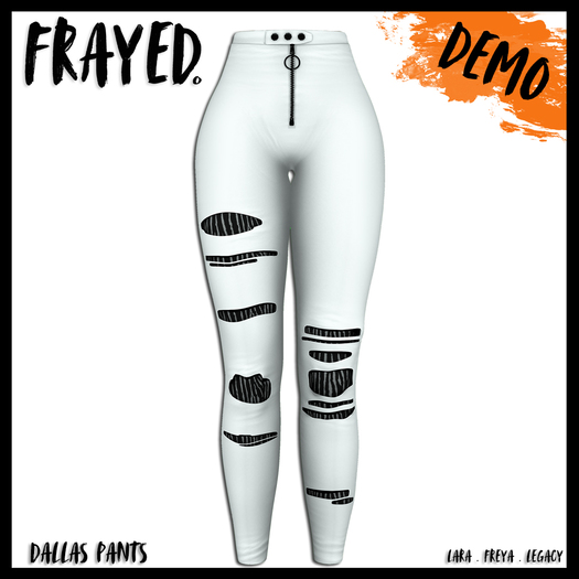 Frayed - Dallas Pants - Demo