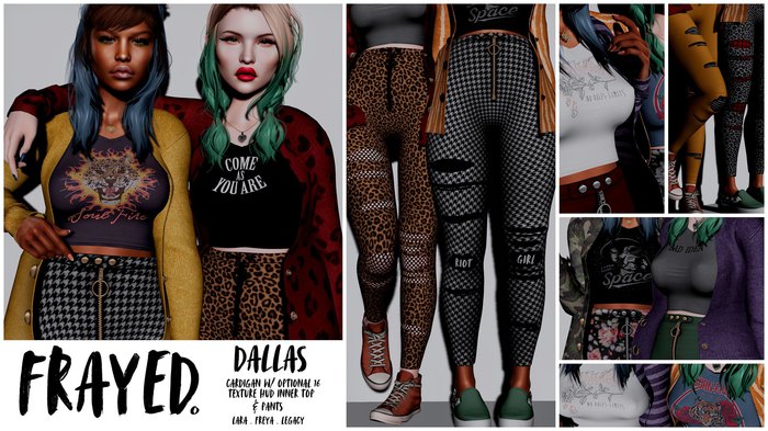 Frayed - Dallas Pants - Fatpack
