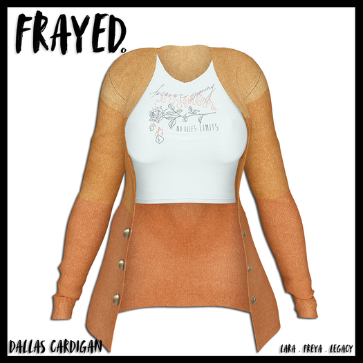 Frayed - Dallas Cardigan - Colourblock 3