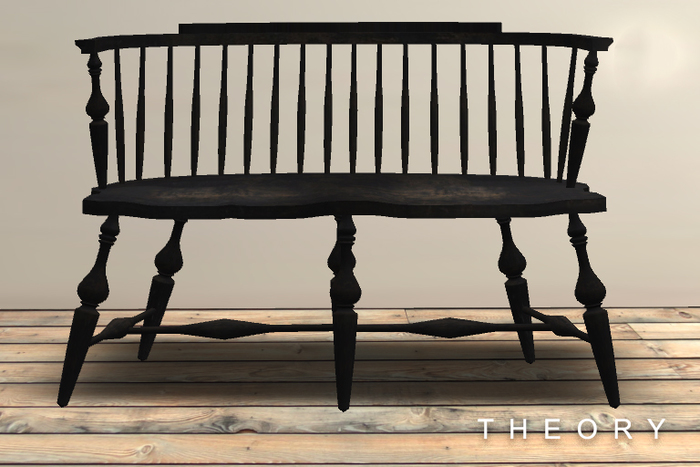 THEORY PRIMITIVE WINDSOR BENCH