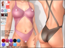 .:S&B:. Swim Body Suit Sheer *10 Colours*