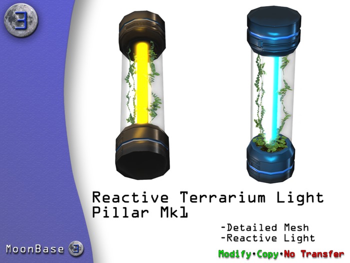 [MB3] Reactive Terrarium Light Pillar Mk1 (Boxed)