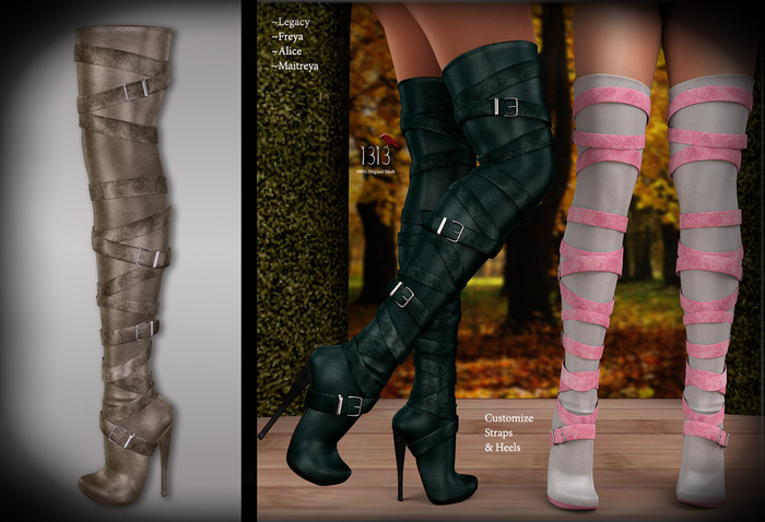 (*<*) 1313 Alexis Boots - Beige