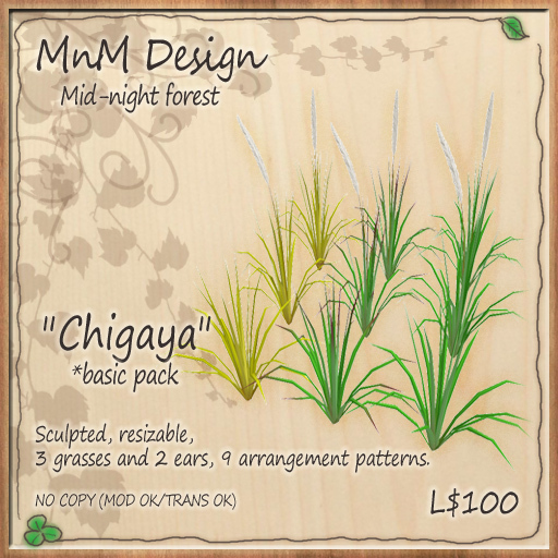[MnM] Plants "Chigaya" *basic pack