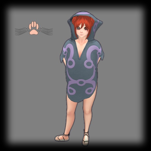 [P&C] Wispy Cloak (Kemono / Fitted Torso)