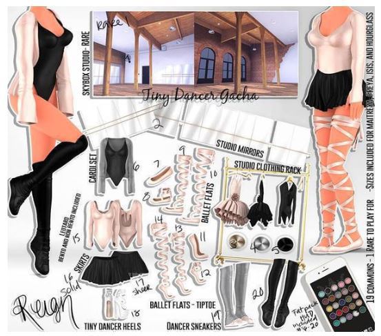 REIGN.- LEOTARD (FREYA)- FATPACK #15