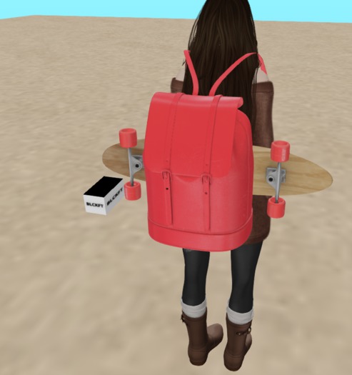 3. BLCKFT - "VRTHUR K" Backpack (Red)