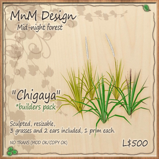 [MnM] Plants "Chigaya" *builders pack