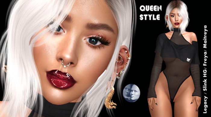 [Queen Style] Lipa Bento Shape (GENUS BABY FACE)