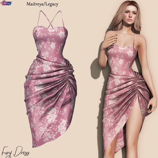 [Eternus] Fury Dress Pink Pattern