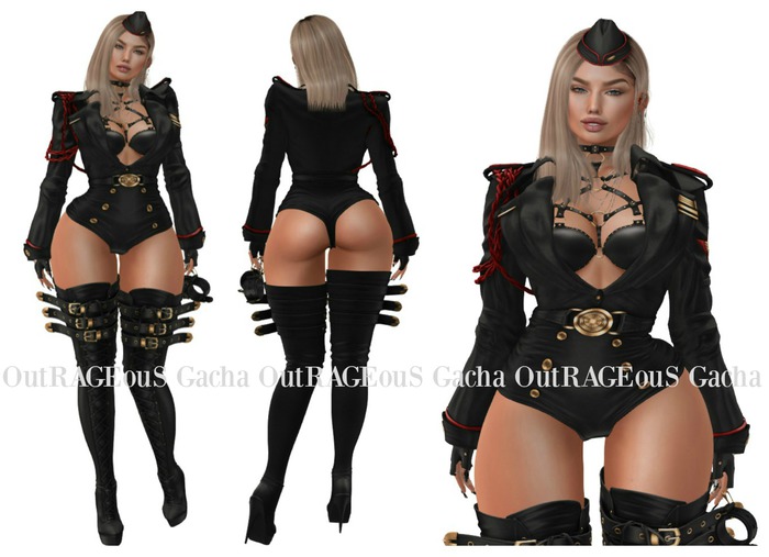 Criminal Police - 6 Piece Set - Black - RARE