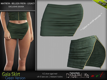FashionNatic - Gaia Skirt Green - Maitreya Lara, Belleza Freya, Legacy