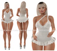 CandyDoll - Annalee Dress - White - Maitreya