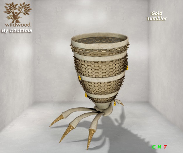 *WILDWOOD*  Gold Tumbler