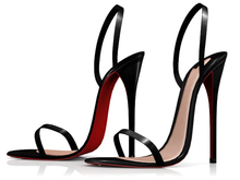 Garbaggio // Selena Sandals - Black