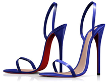 Garbaggio // Selena Sandals - Blue