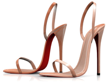Garbaggio // Selena Sandals - Nude