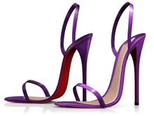 Garbaggio // Selena Sandals - Purple