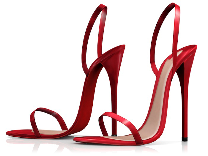 Garbaggio // Selena Sandals - Red