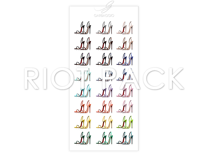 Garbaggio // Selena Sandals - Riot Pack