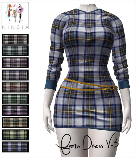 DEMO / KINSIA / FAT PACK /  FARIN DRESS V3