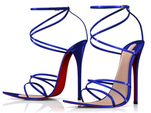 Garbaggio // Lana Sandals - Blue