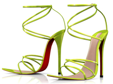 Garbaggio // Lana Sandals - Lime