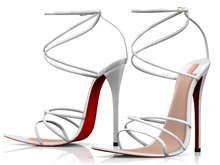 Garbaggio // Lana Sandals - White