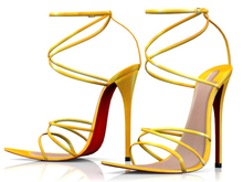 Garbaggio // Lana Sandals - Yellow