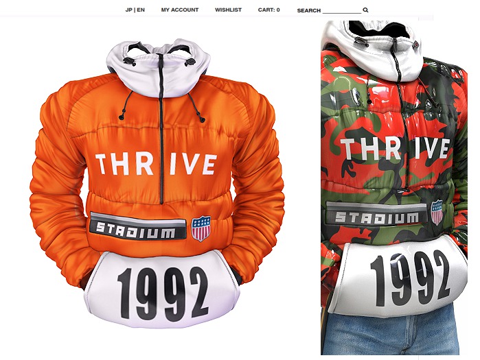 THRIVE: Expedition Jacket - Orange