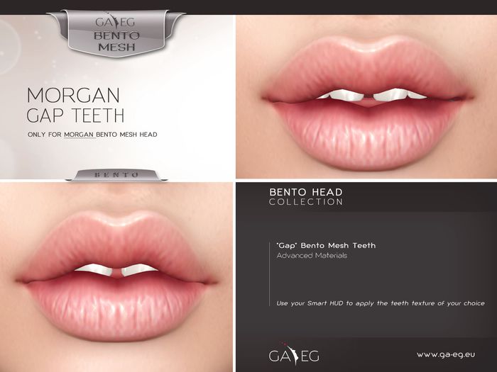 [GA.EG] Morgan Bento Gap Teeth