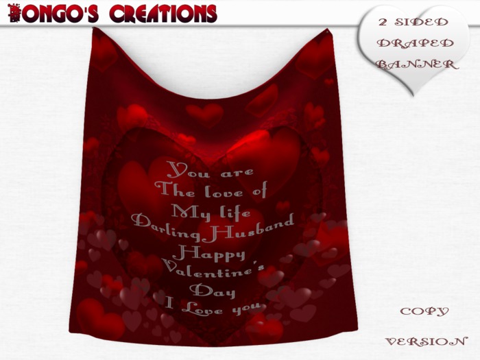 BMC514 - VALENTINE'S DAY HUSBAND - BANNER.
