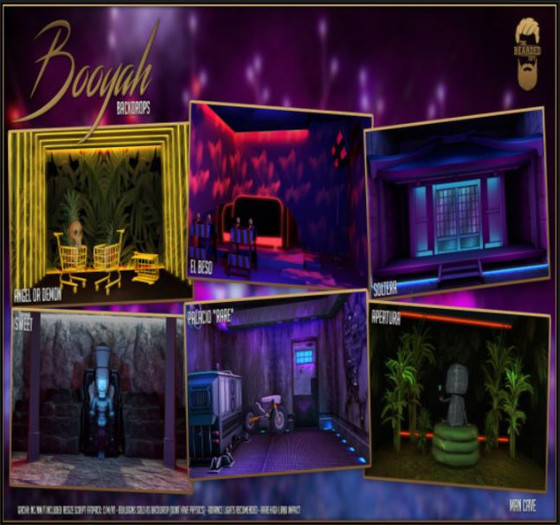 [Box] Osaka Ranch - Booyah Backdrops - The Bearded Guy