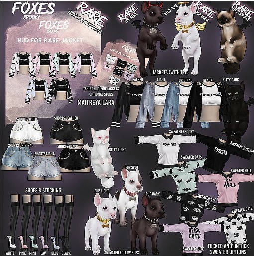 Foxes - Spooky - Kitty - Light