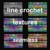 line crochet textures pack