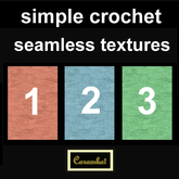 simple crochet - textures pack