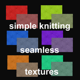 simple knitting - textures pack