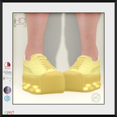 [HC] Nuala Yellow Light-Up Sneakers for Slink, Belleza, Maitreya, eBody, Signature & Tonic