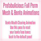 Prefab-ulicious Copy Version - Bento Mouth Clearing Animation