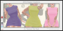[HC] Nuala T-Shirt Dress Fat Pack for Slink (inc. Petite), Belleza, Maitreya, eBody, Signature & Tonic