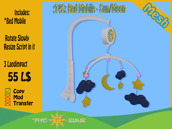 :T4S: Bed Mobile - Sun/Moon