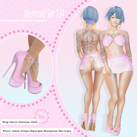 SoCute Mermaid Set 124
