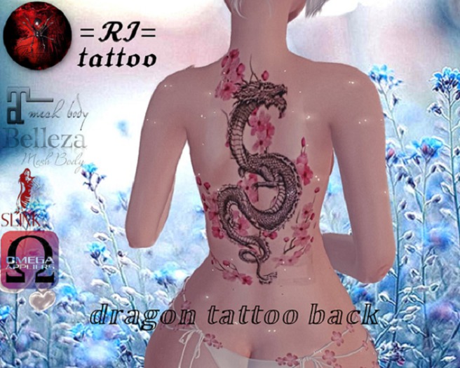=RI=dragon tattoo back