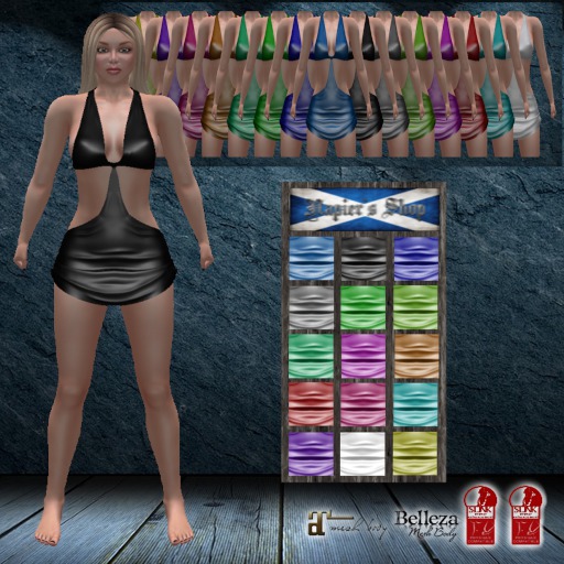 Shy Doreen Dress v2 Texture Change HUD MP Box